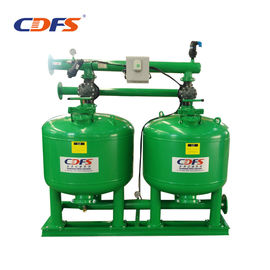 Wastewater Treatment Automatic Sand Filter 2 - 8 Bar Working Pressure Green Color